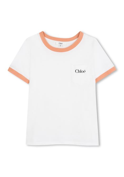 T-shirt con logo CHLOE' KIDS | C20860117